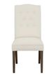 Fairfield® Customizable Entree Dining Camel Tall Back Dining Chair with Tobacco Legs and Buttons-1
