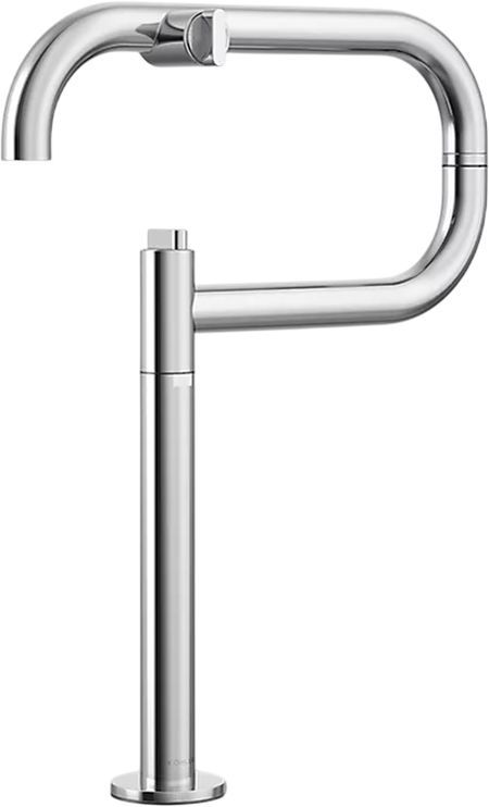 KOHLER® Components® Polished Chrome Deck-Mount Pot Filler-0