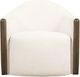 Hooker® Furniture Cora Favara Ivory Swivel Chair-1