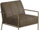 International Furniture Direct Aragon Brown/Blacksmithing Gold 31" Accent Chair-4