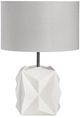 Crestview Collection Ryker White Plaster Table Lamp-0
