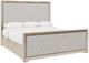 Bernhardt Prado Gray/Tawny King Upholstered Panel Bed-0