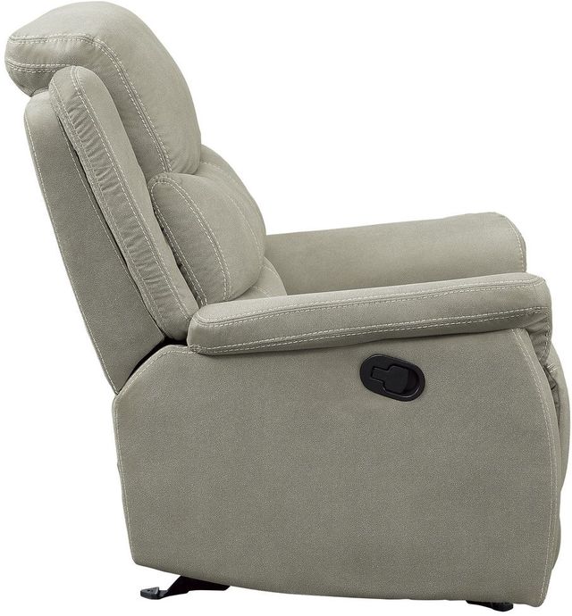 Mazin Furniture Shola Gray Glider Reclining Chair-3
