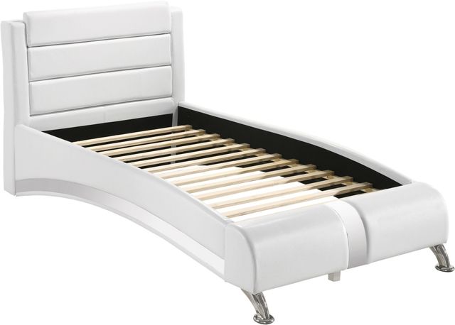 Coaster® Felicity 5-Piece Glossy White Twin Bedroom Set-1