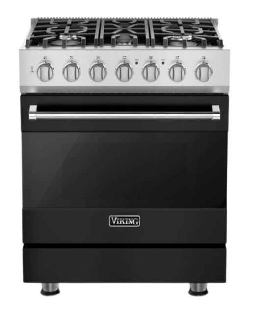 Viking® 3 Series 30" Antique Bronze Pro Style Natural Gas Range-0