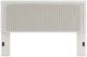 Signature Design by Ashley® Birmonton White King Upholstered Panel Headboard-1