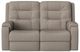 Flexsteel® Customizable Arlo Leather Power Reclining Loveseat with Power Headrests-3