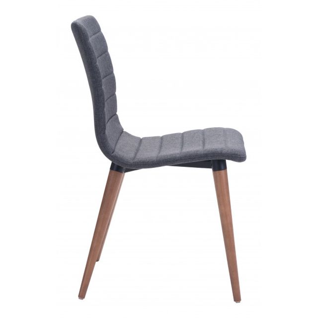Zuo® Modern Jericho Gray Dining Chai-1
