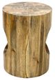 YHD Lati Natural Round Accent Table-2