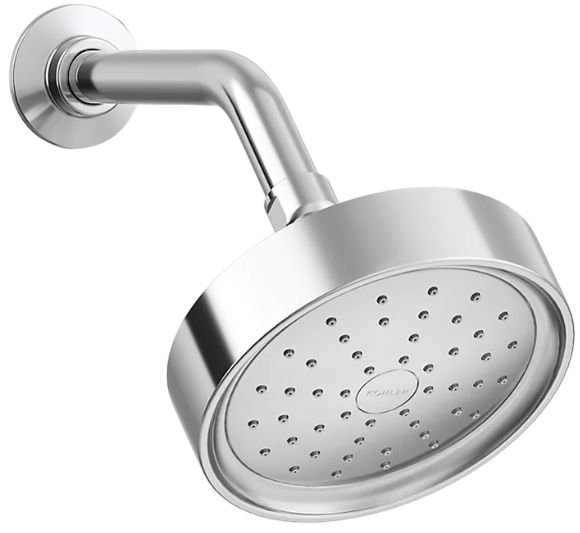 KOHLER® Purist® Polished Chrome 1.75 GPM Single-Function Showerhead-0