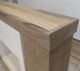 International Furniture Direct Natural Parota Brown/White Console-3