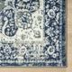 LR Home Antalya Beige/Teal 5'x8' Area Rug-2