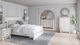 Signature Design by Ashley® Altyra 5-Piece White King Panel Headboard Bed Set-5