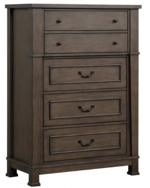Furniture of America® Huddersfield Dark Walnut Chest-0