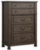 Furniture of America® Huddersfield Dark Walnut Chest-0