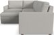 Flex by Flexsteel® 4-Piece Frost 4-Seat Sectional with Ottoman-2