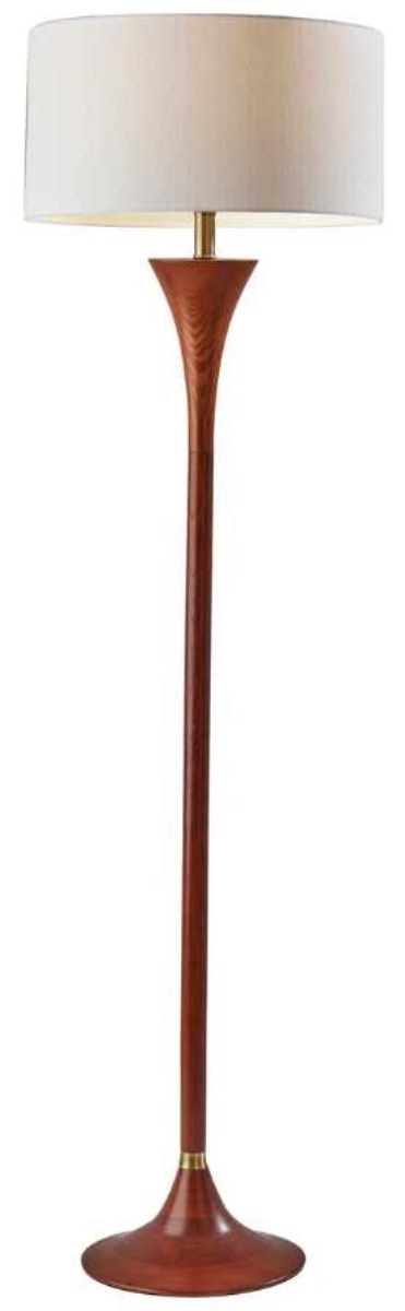 Adesso® Rebecca Walnut Floor Lamp-0