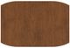 Mavin Customizable Boat Extendable Dining Table with 18" Leaf-3