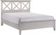 Bernards Nova II Gray King Panel Bed-0