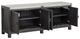 Magnussen Home® Plum Creek Ravenwood Black Console with Marble Top-3