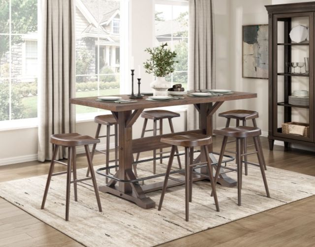 Homelegance® Oliver Brown Pub Table-1