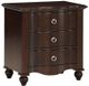 Mazin Furniture Meghan Espresso Youth Nightstand-1