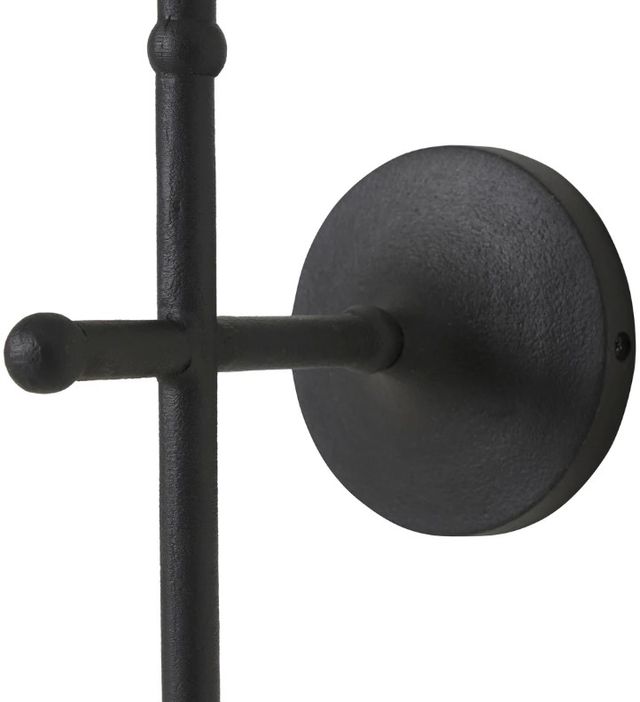 Renwil® Kurosu Matte Black Wall Sconce-3