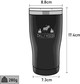 Chilly Moose 20oz Black Killarney Tumbler-3