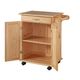 homestyles® General Line Brown Kitchen Cart-1