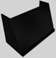 Vent-A-Hood® 48" Wall Mounted Range Hood-Black-4