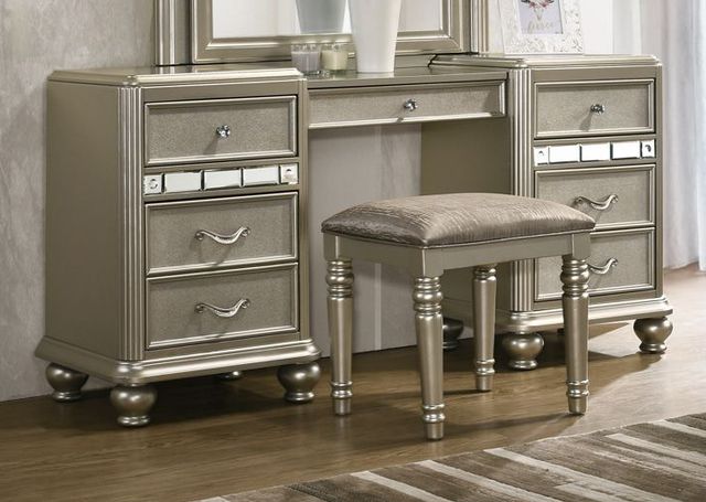 Regency Platinum Vanity Desk | Lacks Furniture | Brownsville, Laredo,  McAllen, Alice, Corpus Christi, Harlingen, Rio Grande City, Victoria,  Pharr, TX