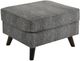 Legends Home Hollywood Stonewash Black Ottoman-0
