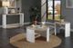 ACME Furniture Zoma Oak/ White High Gloss End Table-1
