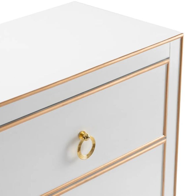 Crestview Collection Phoebe Gold/White Chest-3