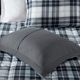 Olliix by Madison Park Essentials Parkston Black and White Twin/Twin XL 3M Scotchgard Down Alternative All Season Comforter Set-2