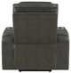 ACME Furniture Taddeo Dark Gray Power Recliner with Power Headrest-4