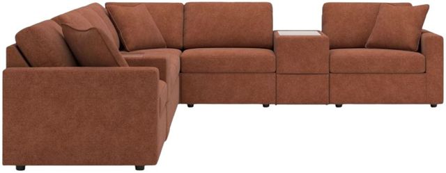 Signature Design by Ashley® Modmax 8-Piece Spice L-Shape Sectional with Storage Consoles-1