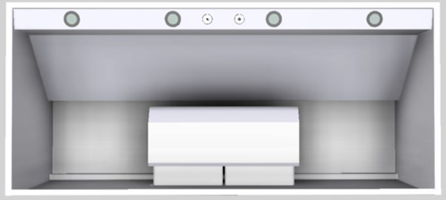 Vent-A-Hood® 54" White Wall Mounted Range Hood-3