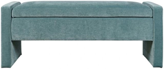 Jofran Inc. Braun Blue Storage Bench-2