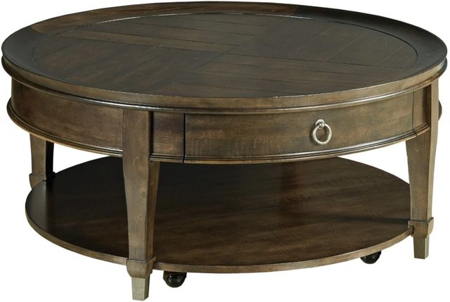 Hammary® Sunset Valley Mocha Round Cocktail Table-0