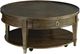 Hammary® Sunset Valley Mocha Round Cocktail Table-0