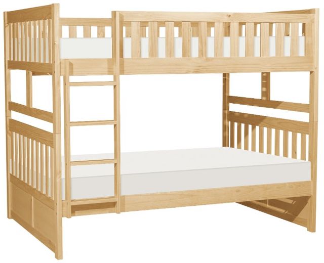 Homelegance® Bartly Natural Pine Full/Full Bunk Bed-0