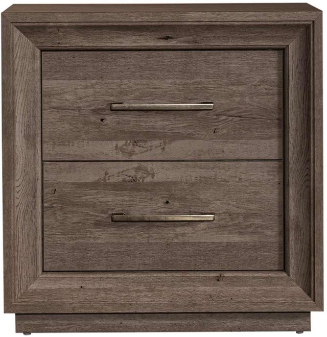 Clearance Liberty Furniture Horizons Graystone Nightstand-3
