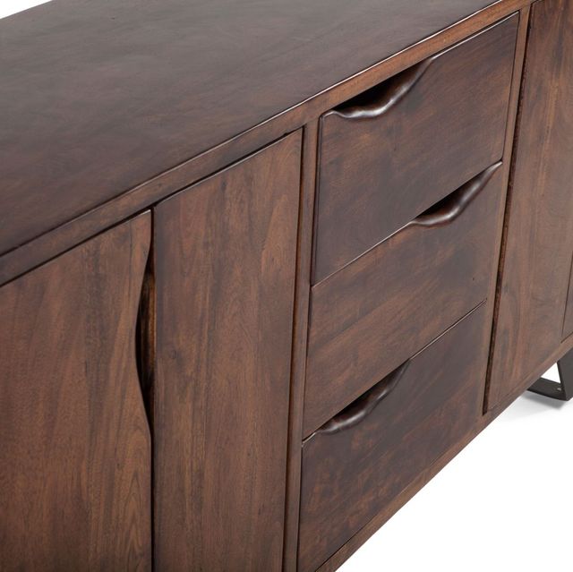 Home Trends & Design London Loft Walnut Sideboard-3