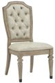 Magnussen Home® Marisol Fawn Dining Side Chair with Upholstered Seat & Back-0