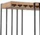 A & B Home Black/Natural Accent Shelf -5