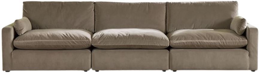 Signature Design by Ashley® Sophie 3-Piece Cocoa Sectional Sofa