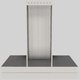 Vent-A-Hood® K Series 36" Stainless Steel Contemporary Wall Mounted Range Hood-5