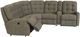 Flexsteel® Customizable Devon 6-Piece Power Reclining Sectional with Power Headrests-1
