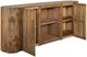 International Furniture Direct Balam Stained Brown TV Stand-3